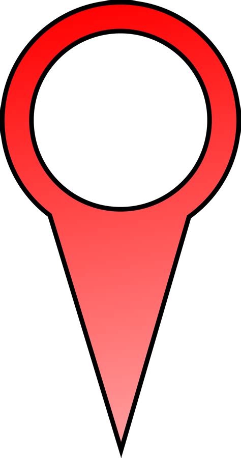 Clipart - Red Map Pin