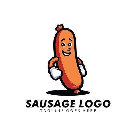 Premium Vector | Sausage Logo Design