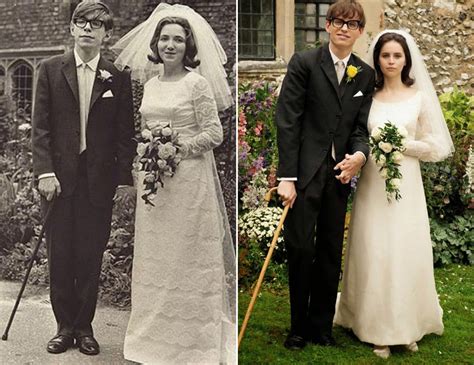 Stephen Hawking Wedding Photo With Eddie Redmayne | POPSUGAR Entertainment