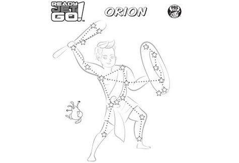 Orion Constellation | Kids Coloring Pages | PBS KIDS for Parents