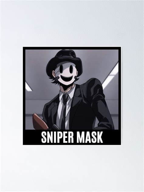 "Sniper Mask" Poster for Sale by Navyp1 | Redbubble