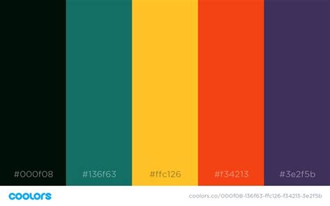 Color Schemes 7 Palettes | Coolor.co on Behance Red Colour Palette, Red Color, Palette Projects ...