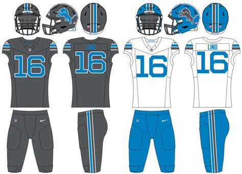 Detroit Lions Uniform Redesign Contest Results – SportsLogos.Net News - sadaalomma.com