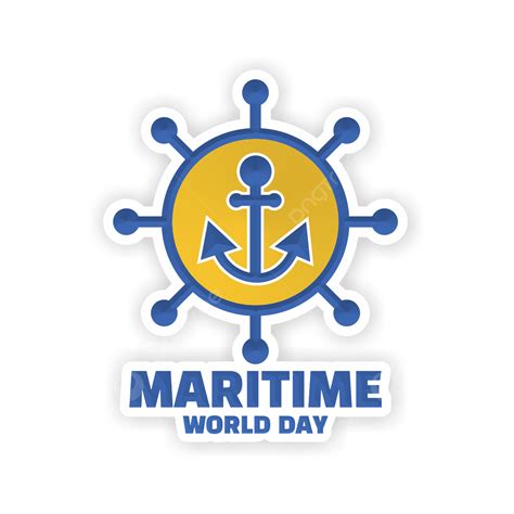 Maritime World Day, Maritime Day, World Maritime Day Logo, Happy World ...