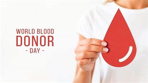 World Blood Donor Day Drawing Blood Donation Day – Theme Route