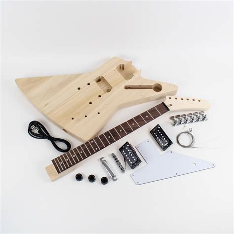 Build your own electric guitar with this DIY kit styled on the Gibson ...