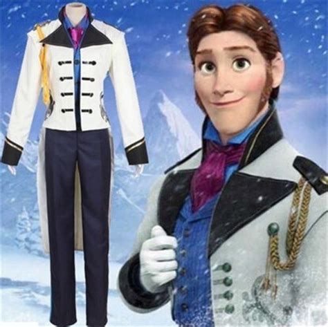 Disney Frozen Hans Prince Cosplay Costume For Mens Halloween Costume | Costume Party World