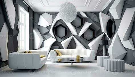 Modern Living Room with Sofa, Somerton-Round Cocktail Table, 3D ...