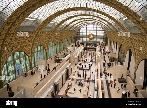 Musee D'Orsay D Orsay Art Gallery and Museum interior Paris France ...