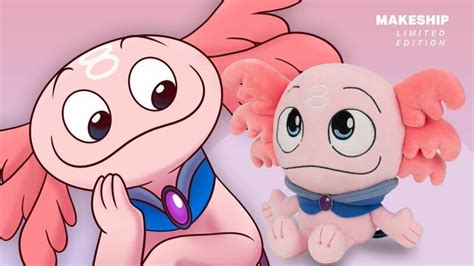 Aristotle the Axolotl Plush available now from Makeship! - Billie Bust Up - Sikvel.com