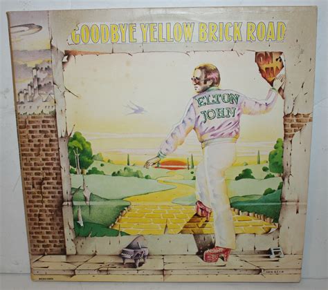 popsike.com - Goodbye Yellow Brick Road Elton John Vintage Vinyl Record Album LP MCA2-10003 ...