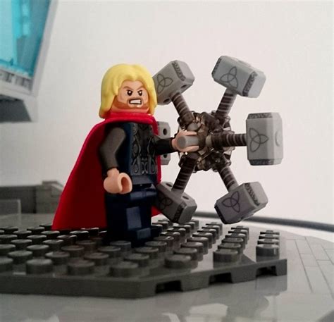 Lego Custom Thor Hammer - a photo on Flickriver