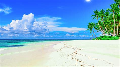 Blue Sky Beach Wallpapers - Top Free Blue Sky Beach Backgrounds - WallpaperAccess