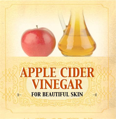 Beautiful Skin With Apple Cider Vinegar