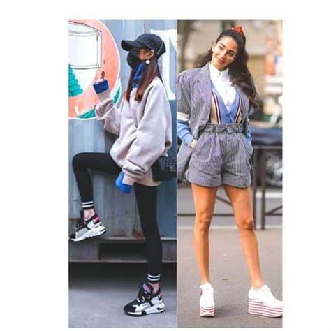 [9 OUTFIT COMBOS IN 2022]What to wear with chunky platform sneakers? | Lady Refines