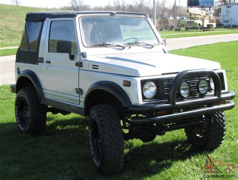 1987 Suzuki Samurai 4x4 reconditioned rust free SUV lifted