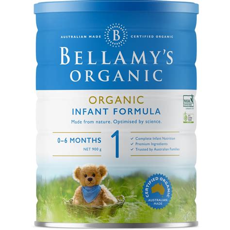 Bellamy's Organic Stage 1 Infant Formula 900g | BIG W