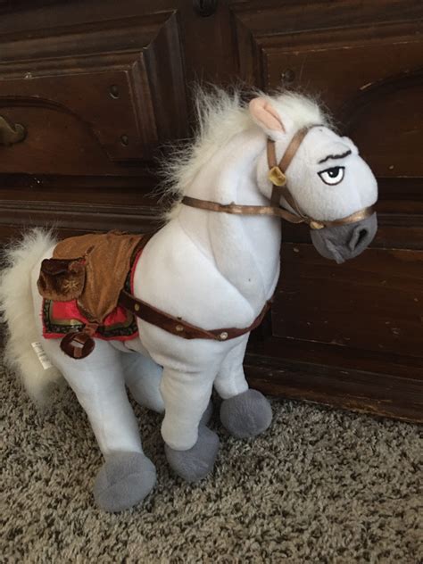 Tangled Maximus White Horse 13 Plush Stuffed Toy Rapunzel - Etsy