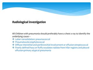 Clinico-aetiological study of Pneumonia in two months to five years children | PPT