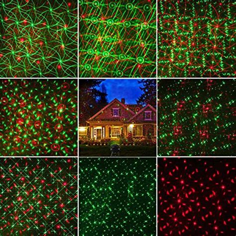 Laser Christmas Lights, Outdoor Laser Garden Light Projector Christmas Lights With Wireless ...