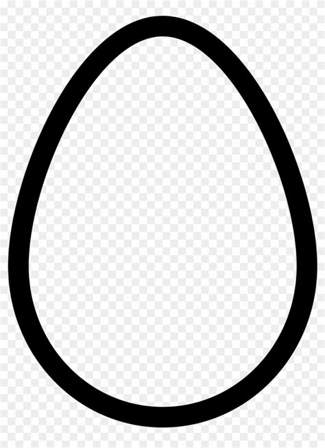 Chicken Eggs - Egg Outline - Free Transparent PNG Clipart Images Download