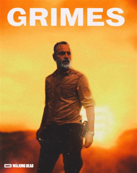 my rick grimes poster : r/thewalkingdead