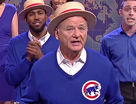 Bill Murray Joins the Chicago Cubs to Sing ‘Go Cubs Go’ on ‘SNL’ | Us ...