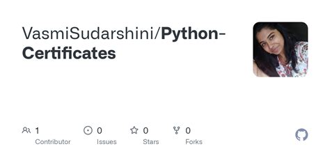 GitHub - VasmiSudarshini/Python-Certificates