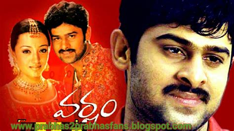 Prabhas 2 PrabhasFans: Prabhas Varsham Posters (Set 2)