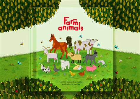 Farm animals. Children book illustration. :: Behance