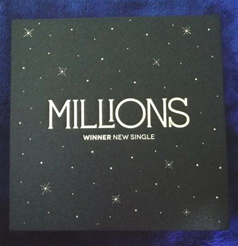 WINNER MILLIONS ALBUM BLUE VERSION, Hobbies & Toys, Memorabilia & Collectibles, K-Wave on Carousell