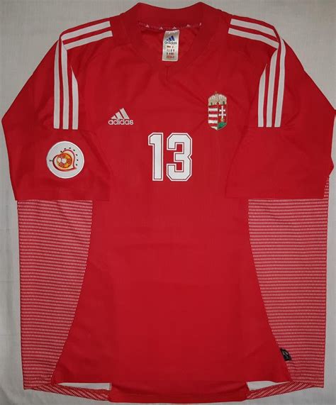 Hungary Home football shirt 2002 - 2004.