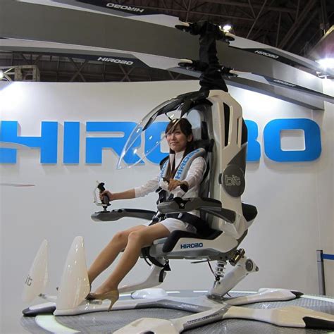 Hirobo unveils HX-1 unmanned electric helicopter, and promises a manned ...