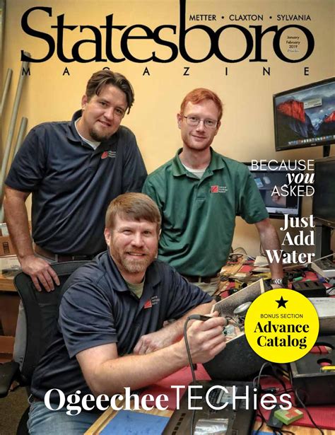 Statesboro Magazine Jan/Feb 2019 by Statesboro Magazine - Issuu