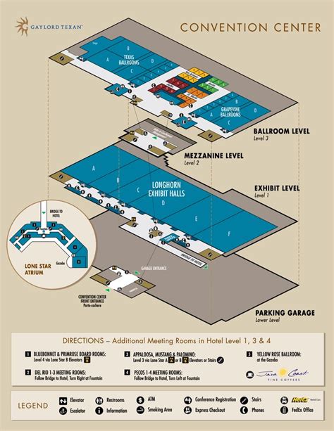 3D Convention Center Map Design