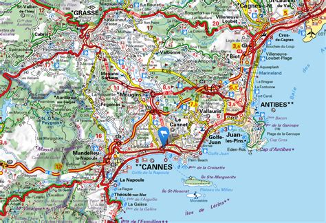 Cannes Map - France