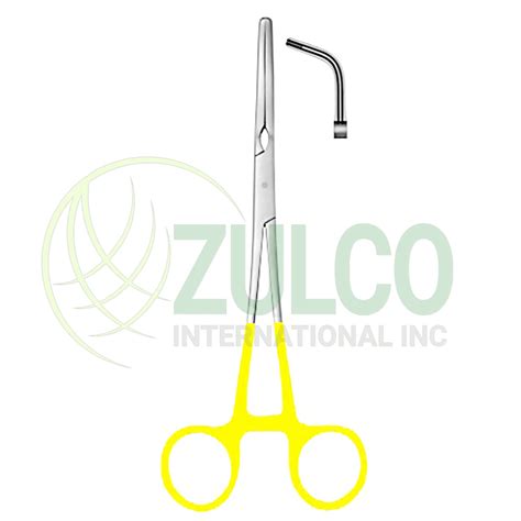 Zeppelin Clamps Angled 35cm/14" (offset handle with gold ring)