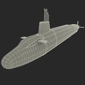 3D Model: Vanguard Class Submarine #91432047 | Pond5