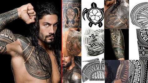 Roman Reigns Tattoo Sleeve