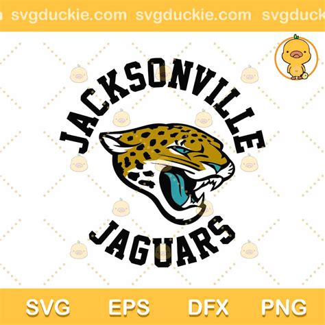 Jacksonville Jaguars Vintage Print SVG, Jacksonville Jaguar