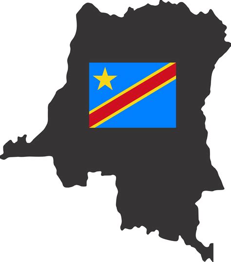 Congo flag pin map location 23427136 PNG