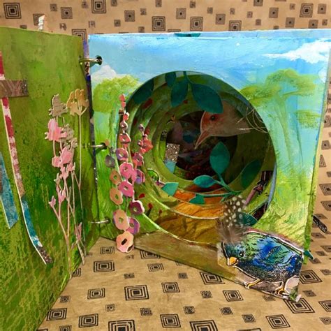 DT Post - Diana Trout's Forest Themed Tunnel Book - Joggles Blog