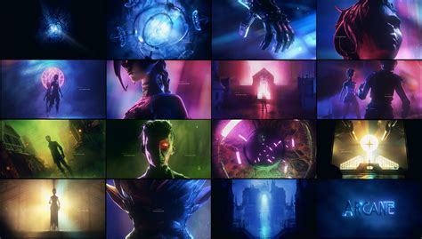 LEAGUE OF LEGENDS 'ARCANE' - Main titles pitch :: Behance