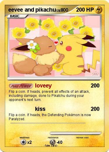 Pokemon Images: Pokemon Pikachu And Eevee Kiss