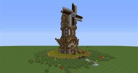 Medieval Windmill Minecraft Project