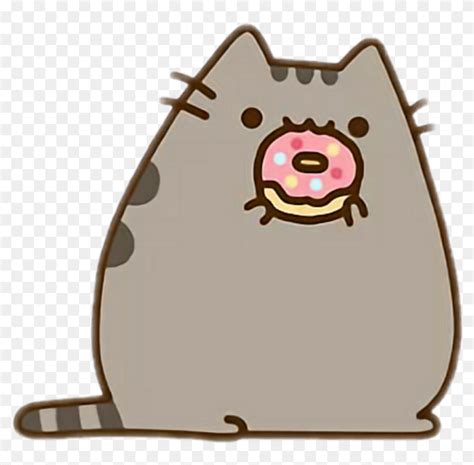 Donut Pusheen Cat Wallpaper