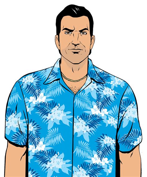 GTA Vice City - Tommy Vercetti - PNG Vector by baldknuckle on DeviantArt