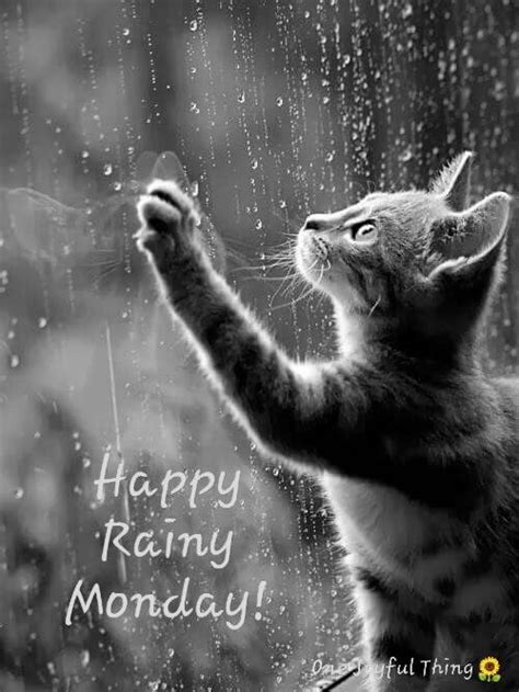 Happy Monday Rainy - good morning motivational quotes