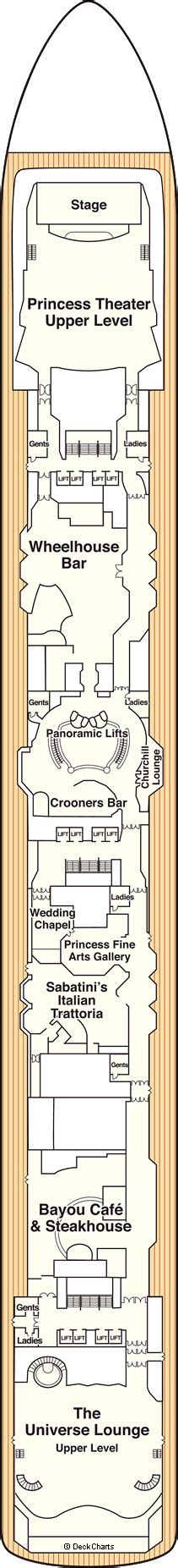 Coral Princess Deck Plans: Ship Layout, Staterooms & Map - Cruise Critic