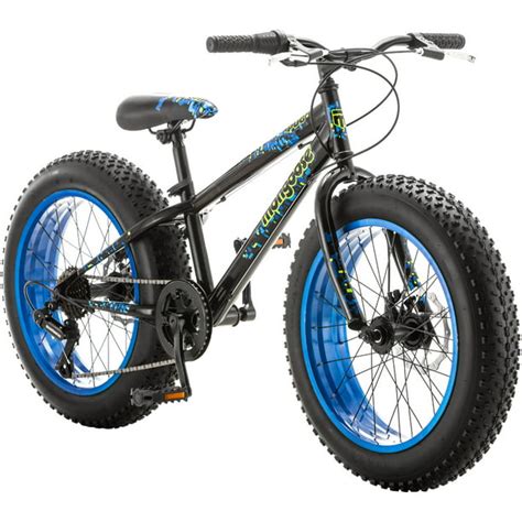 20" Boy's Mongoose Pug Fat Tire Bike, Black - Walmart.com - Walmart.com